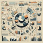 Infographic calculation of stock market seasonality charts